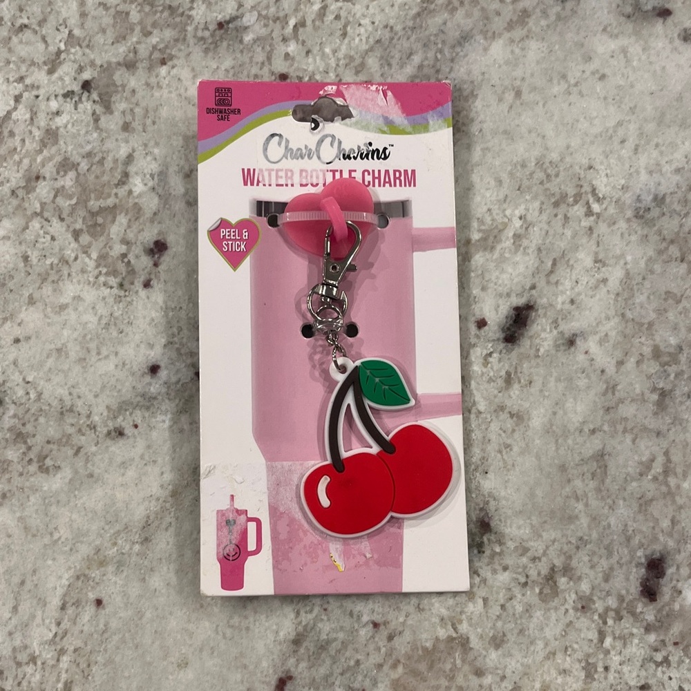 Cherry Water Bottle Charm